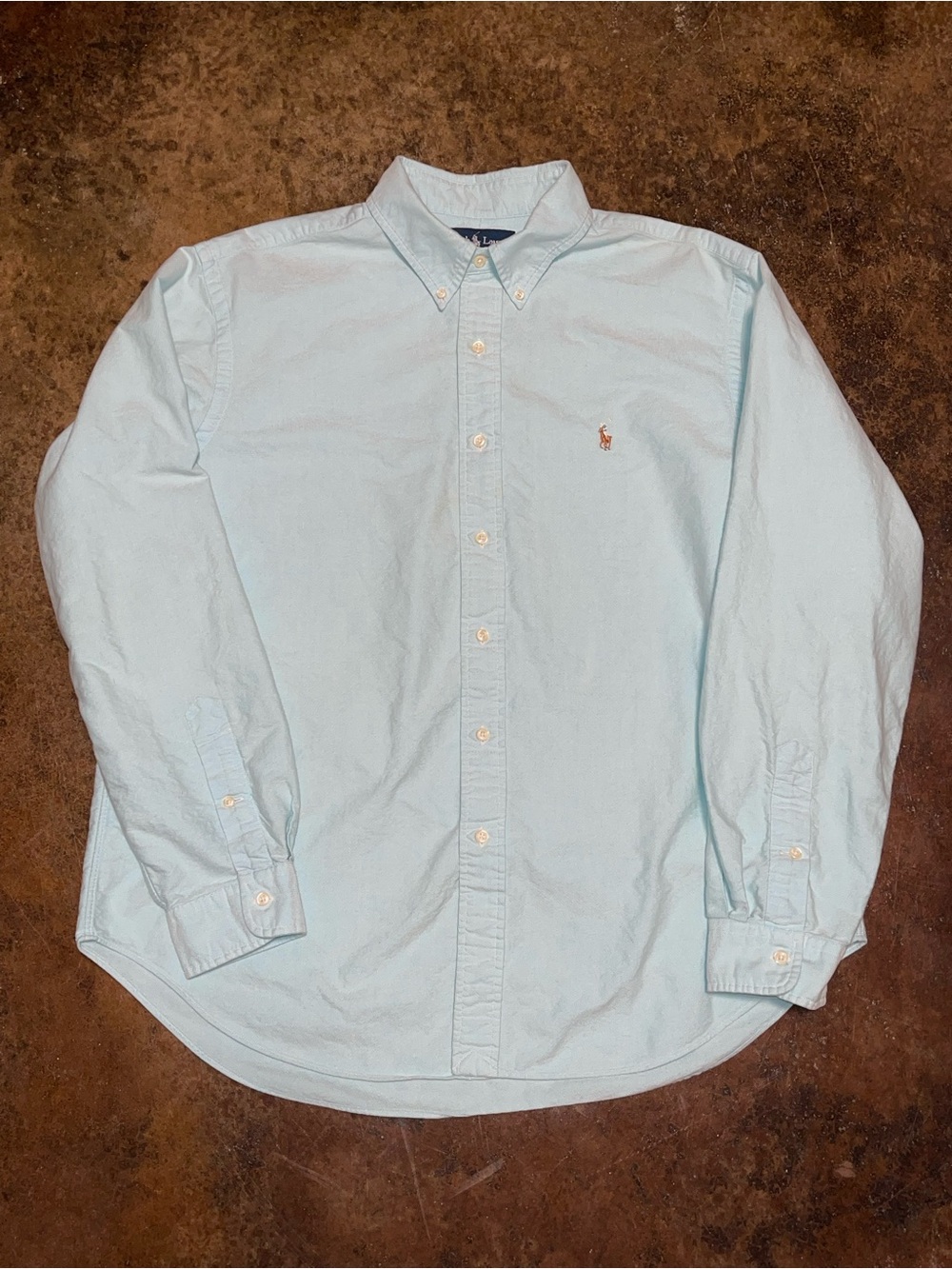 Polo by Ralph Lauren Pale Blue Button-Down Oxford Shirt